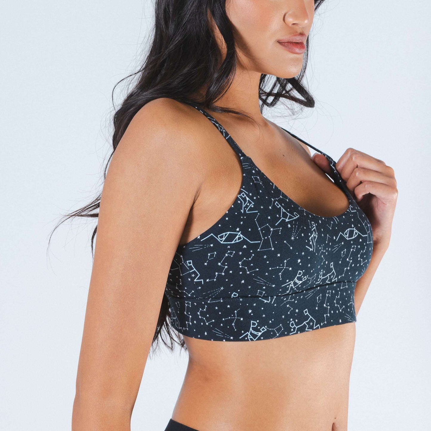 The Big Bang | Glow In The Dark Constellation Boob Hammock™ Scoop Bralette