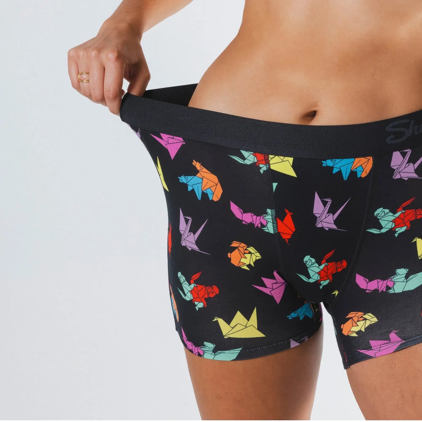 The Fold Fashioned | Origami Women’s Boxers - Shinesty - Flyclothing LLC