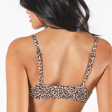 The Wild Cat | Leopard Print Boob Hammock™ Triangle Bralette