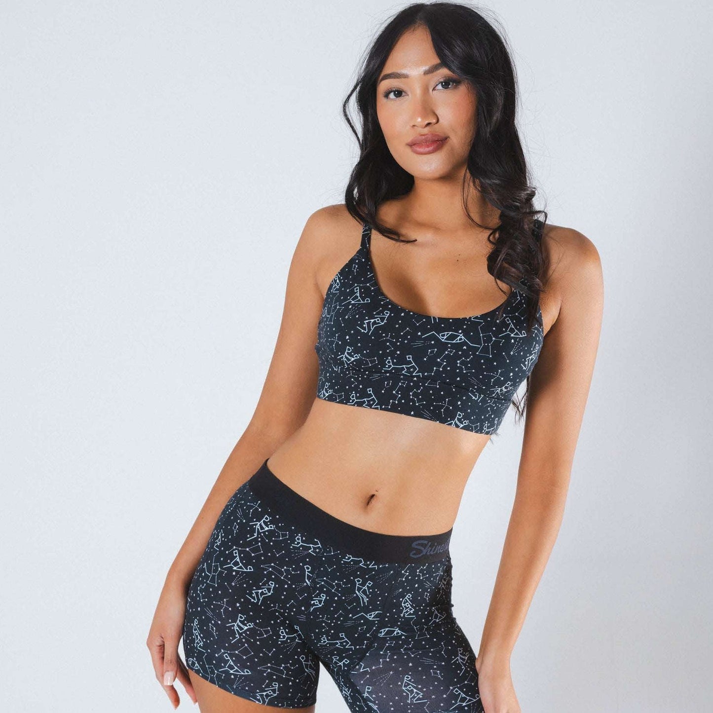 The Big Bang | Glow In The Dark Constellation Boob Hammock™ Scoop Bralette