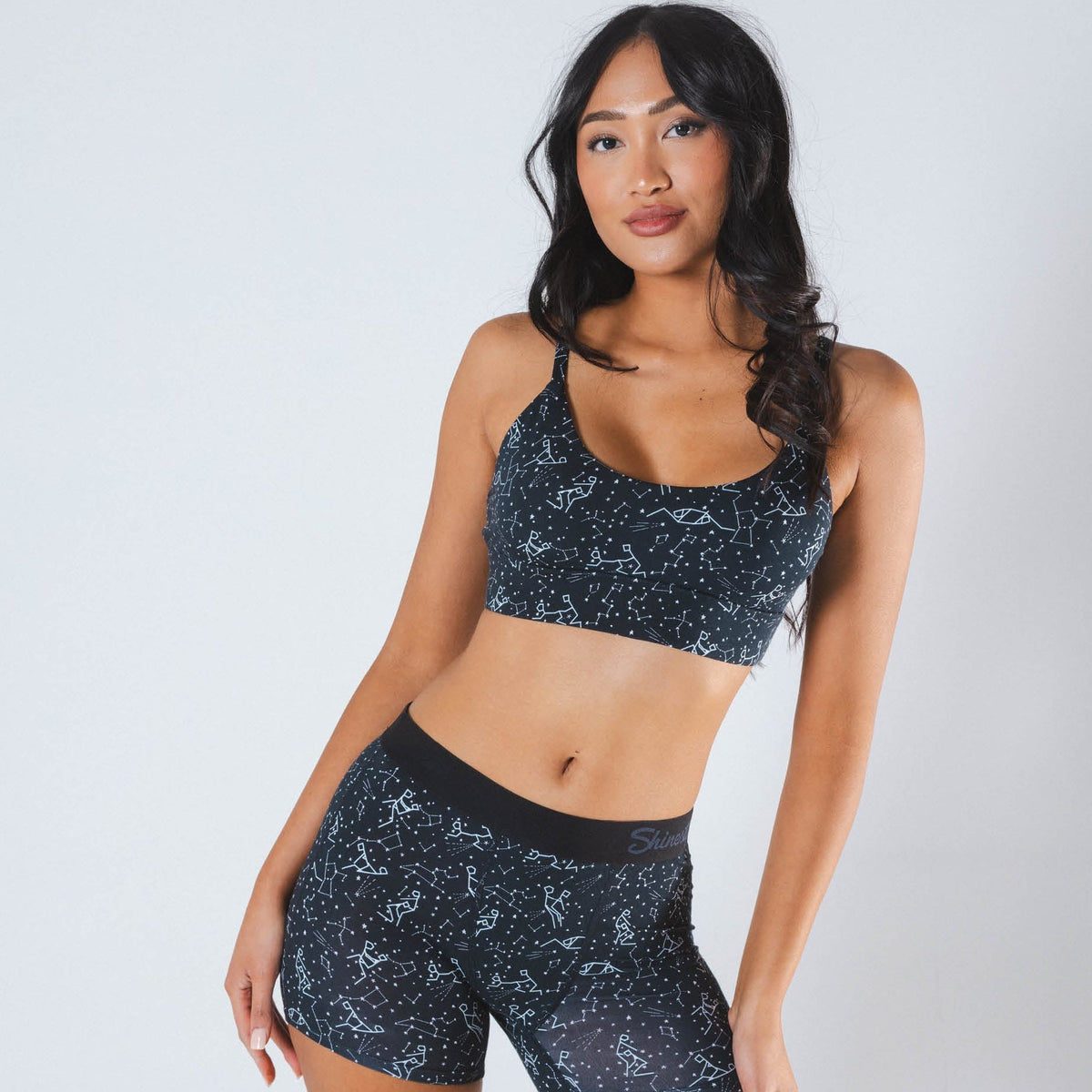 The Big Bang | Glow In The Dark Constellation Boob Hammock™ Scoop Bralette - Shinesty - Flyclothing LLC