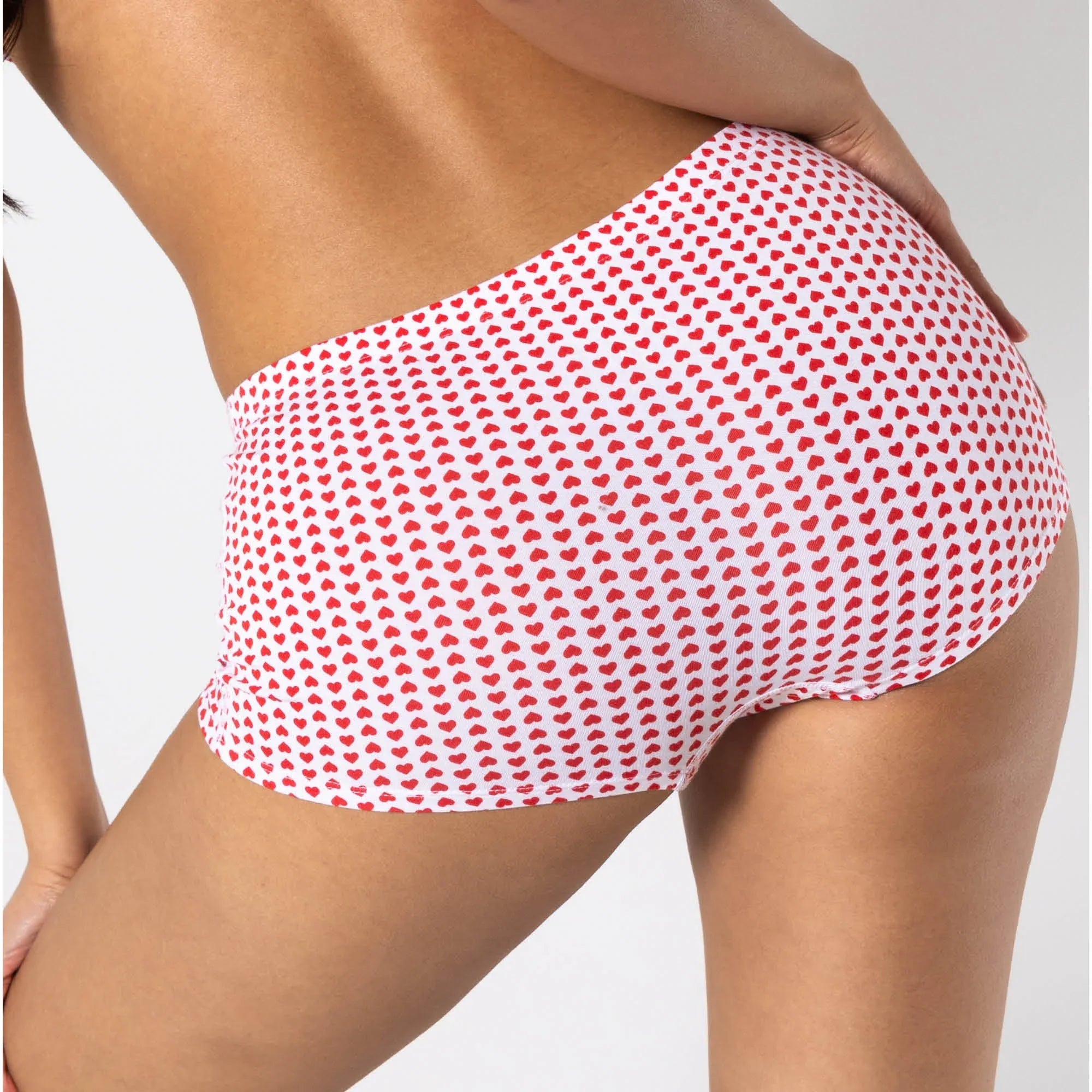 The Date Night | Valentine's Day Bow Modal Boyshort Underwear - Shinesty - Flyclothing LLC