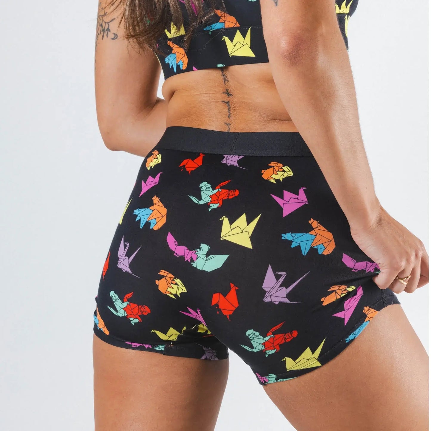 The Fold Fashioned | Origami Women’s Boxers - Shinesty - Flyclothing LLC