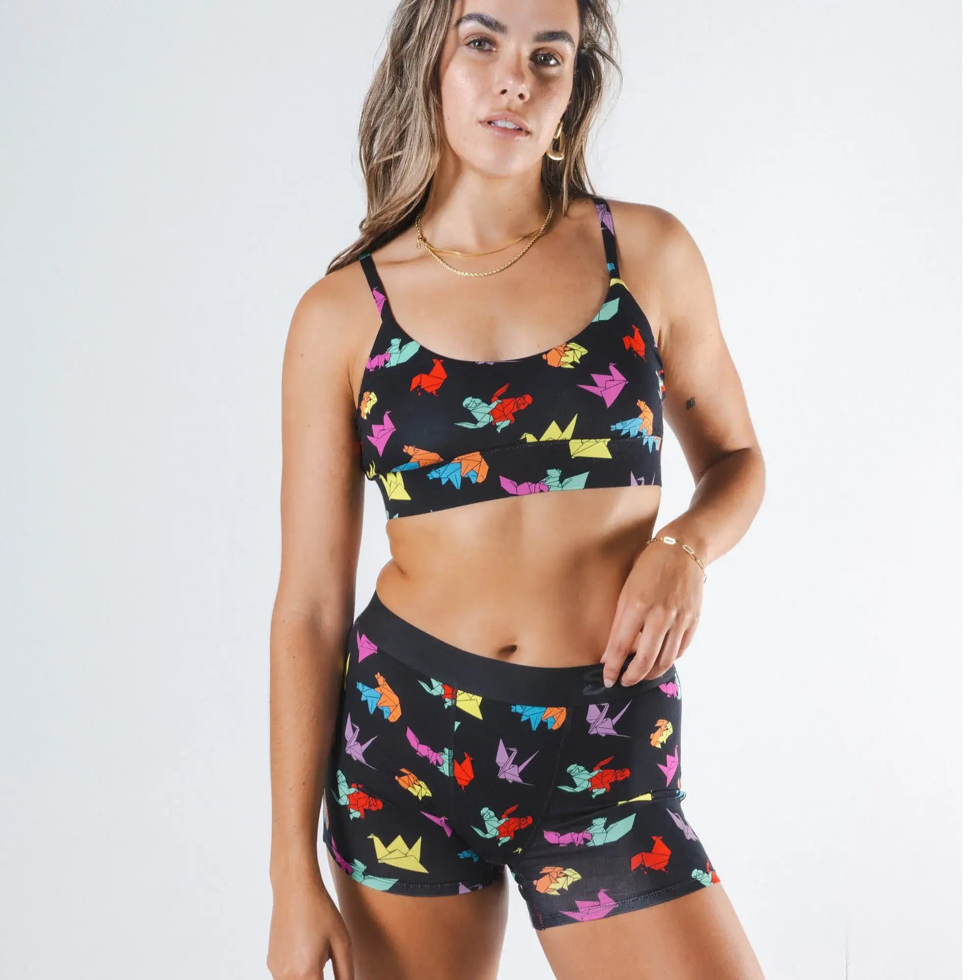 The Fold Fashioned | Origami Women’s Boxers - Shinesty - Flyclothing LLC