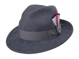 Wool Felt Fedora Deluxe Hat — Men's Classic Style