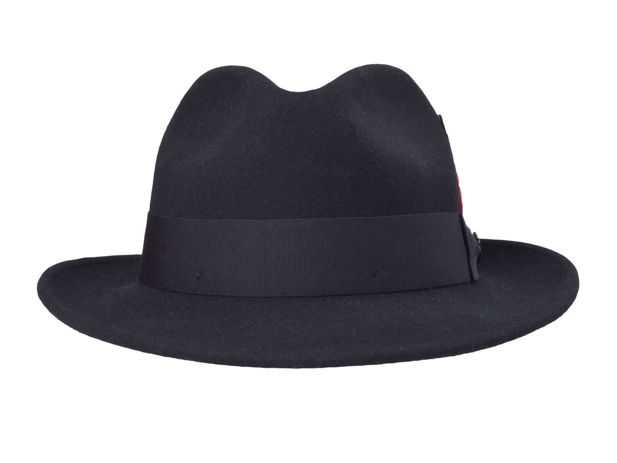 Wool Felt Fedora Deluxe Hat — Men's Classic Style