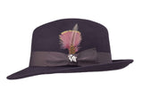 Wool Felt Fedora Deluxe Hat — Men's Classic Style