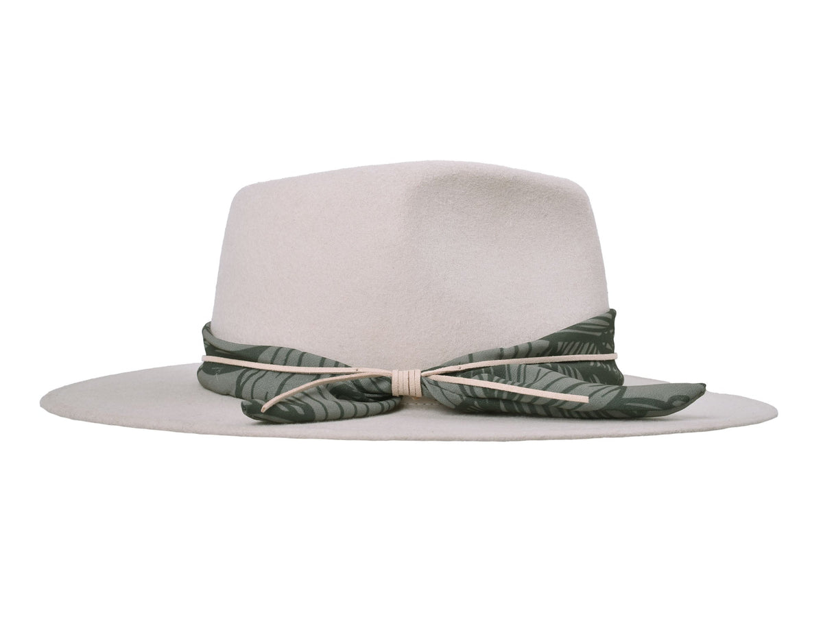Wool Felt Hat Rain Forest