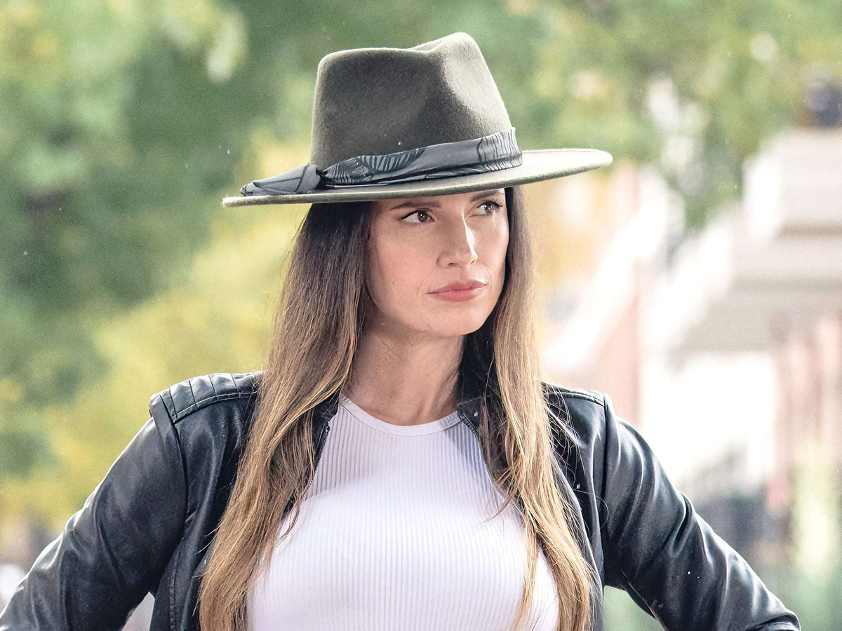Wool Felt Hat Rain Forest - Bigalli Hats USA - Flyclothing LLC