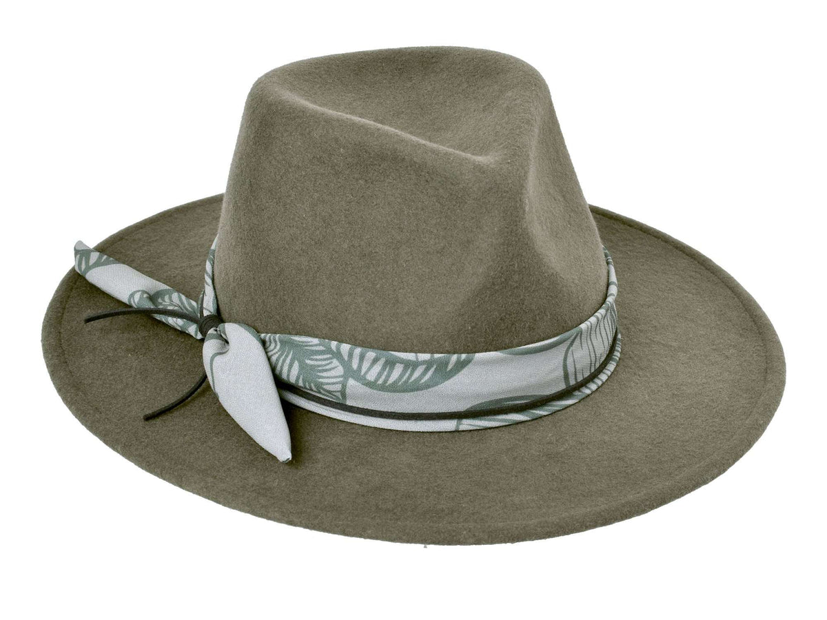 Wool Felt Hat Rain Forest - Bigalli Hats USA - Flyclothing LLC