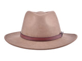 Wool Felt Outdoor Hat Merino Livorno - Bigalli Hats USA - Flyclothing LLC