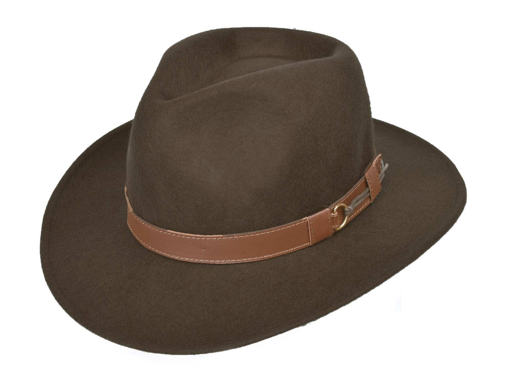 Wool Felt Outdoor Hat Merino Outback - Bigalli Hats USA - Flyclothing LLC