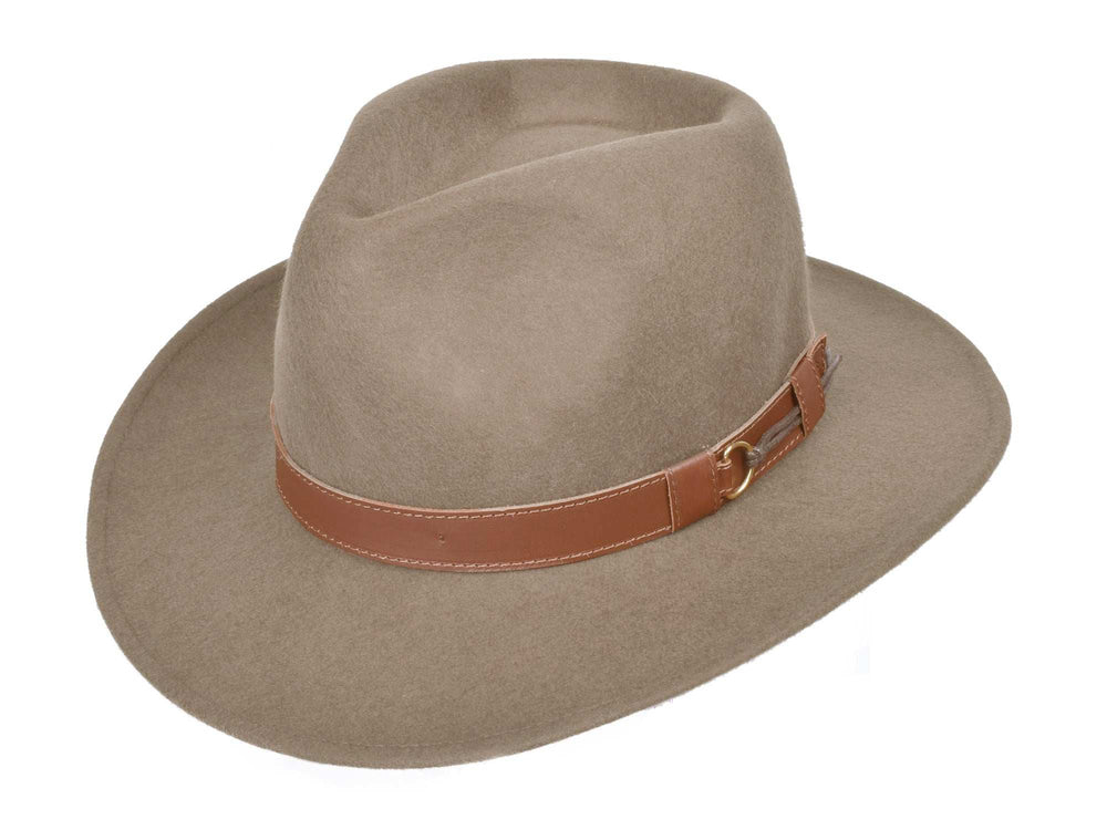 Wool Felt Outdoor Hat Merino Outback - Bigalli Hats USA - Flyclothing LLC