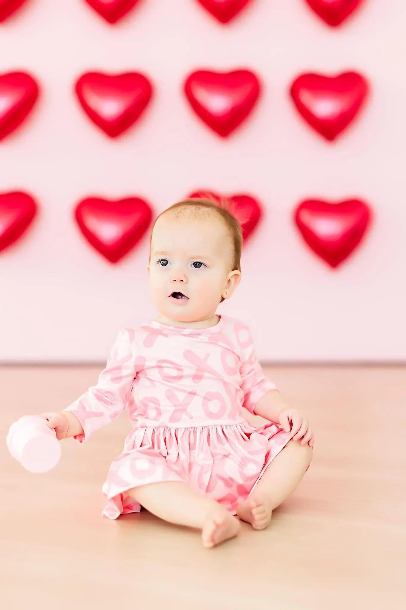 XOXO 3/4 Sleeve Twirl Bodysuit - Mila & Rose ® - Flyclothing LLC
