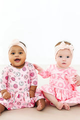 XOXO 3/4 Sleeve Twirl Bodysuit - Mila & Rose ® - Flyclothing LLC