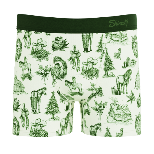 The Western Wonderland | Western Toile Boy's Boxer Briefs - Shinesty - Flyclothing LLC