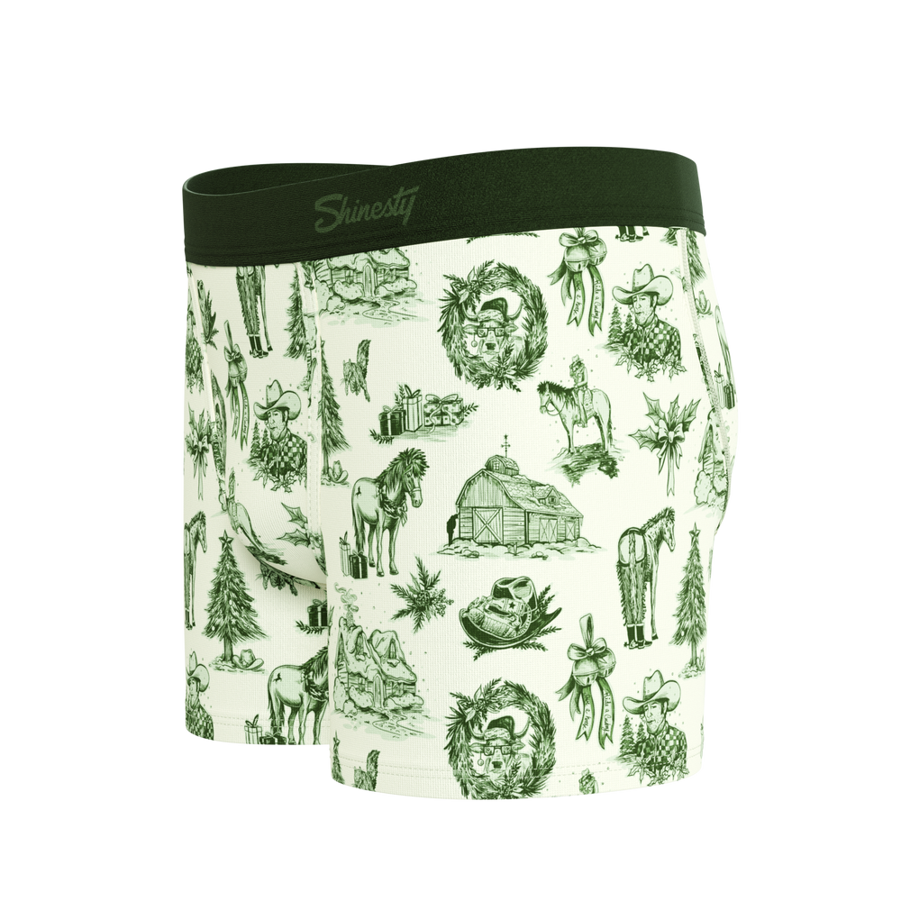 The Western Wonderland | Western Toile Boy's Boxer Briefs - Shinesty - Flyclothing LLC