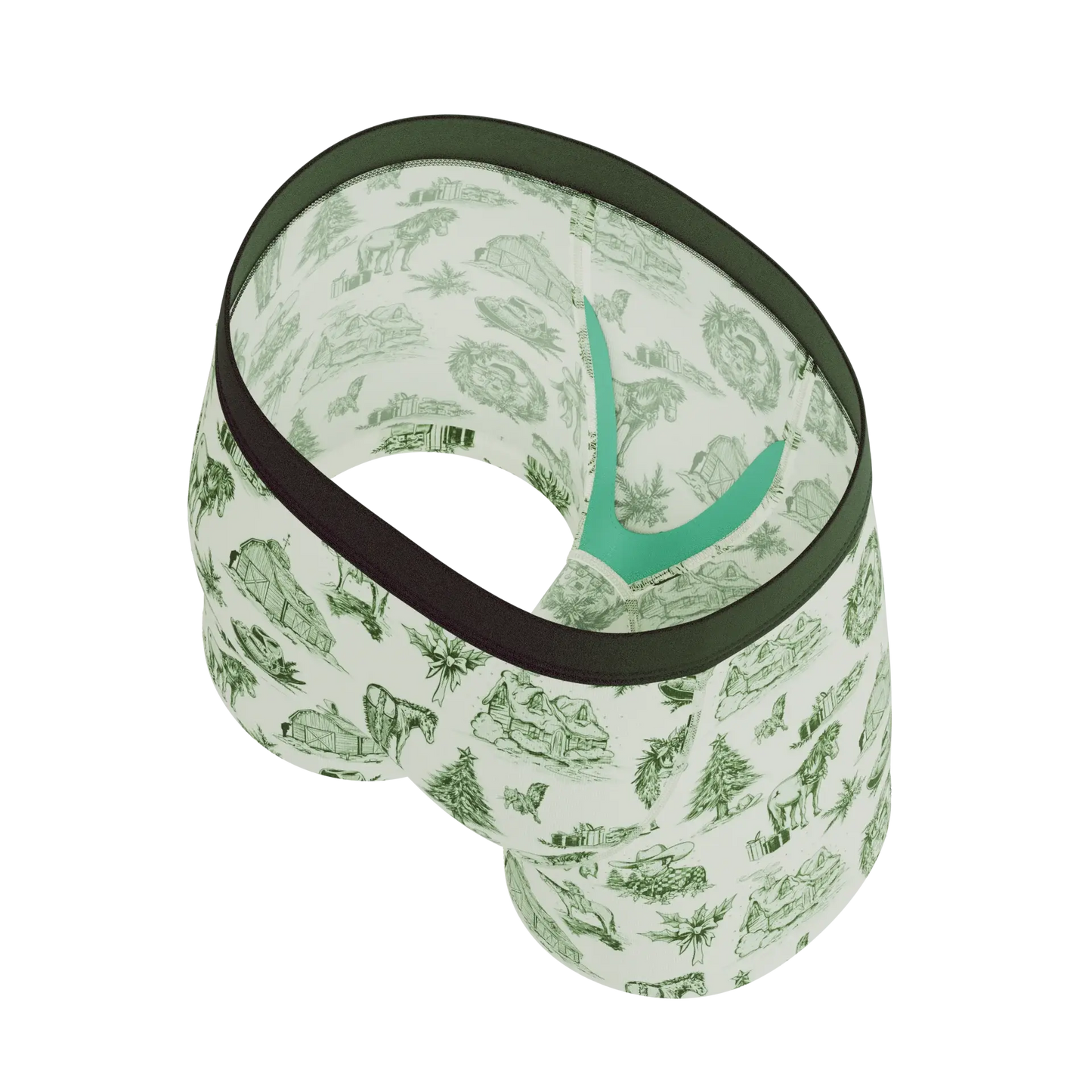 The Western Wonderland | Western Toile Boy's Boxer Briefs - Shinesty - Flyclothing LLC