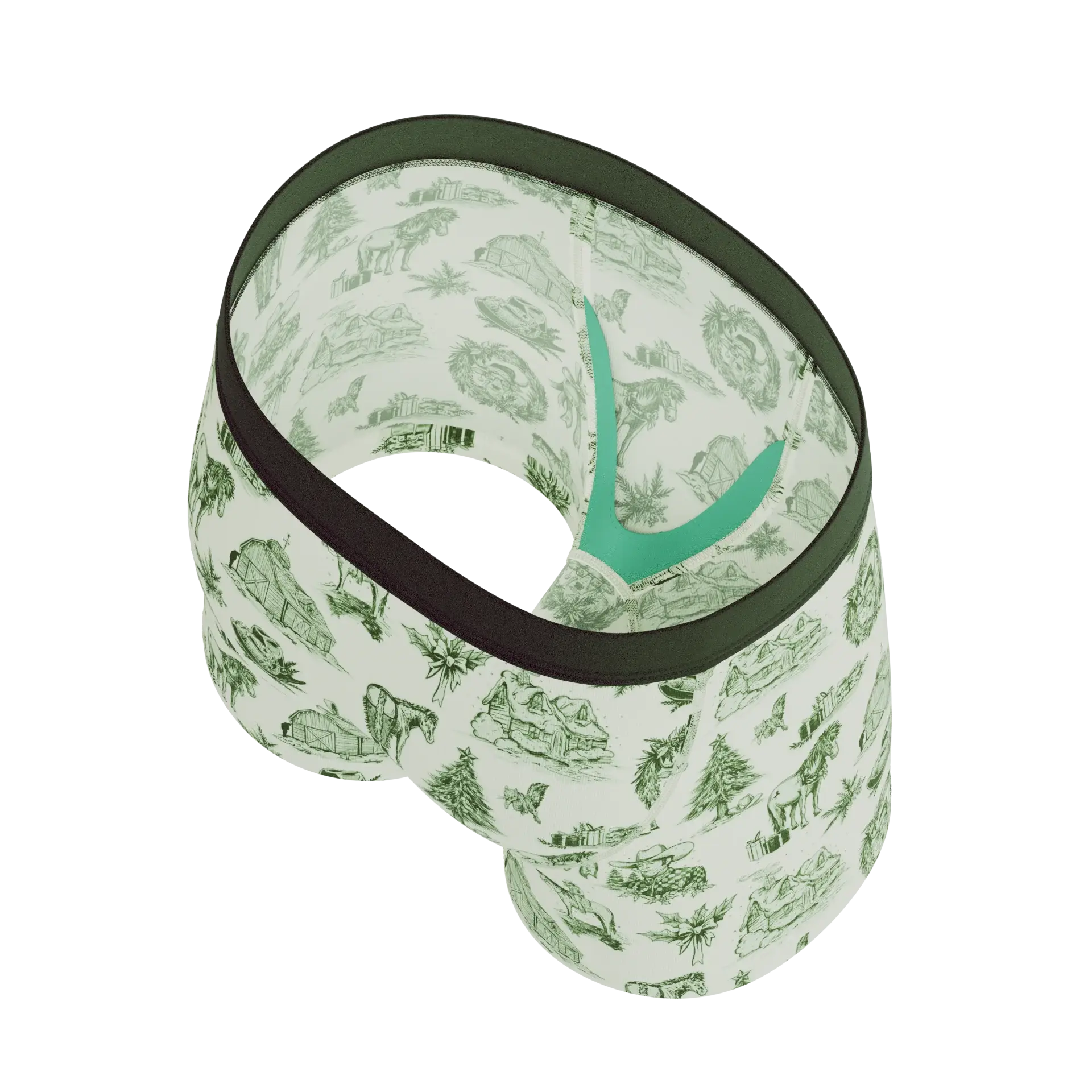 The Western Wonderland | Western Toile Boy's Boxer Briefs - Shinesty - Flyclothing LLC