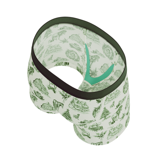 The Western Wonderland | Western Toile Boy's Boxer Briefs - Shinesty - Flyclothing LLC