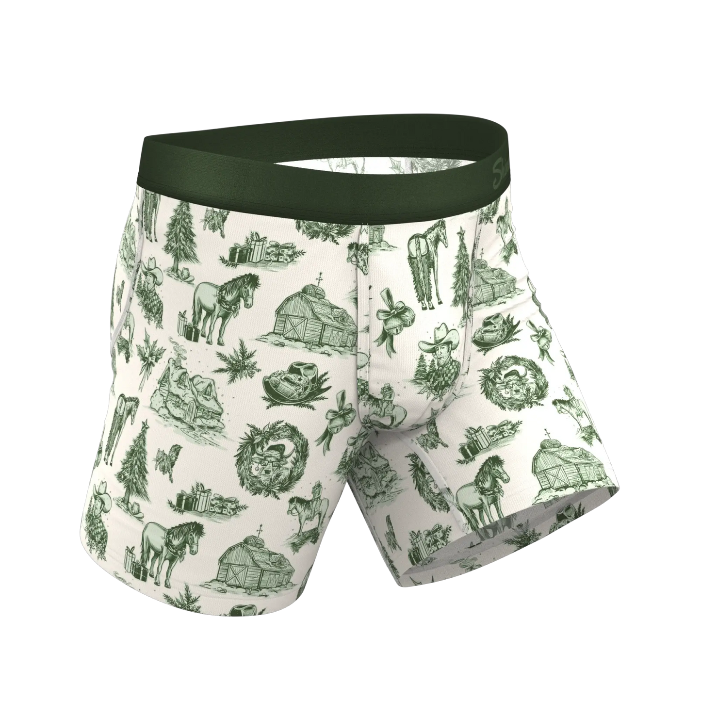 The Western Wonderland | Western Toile Ball Hammock® Pouch Underwear - Shinesty - Flyclothing LLC