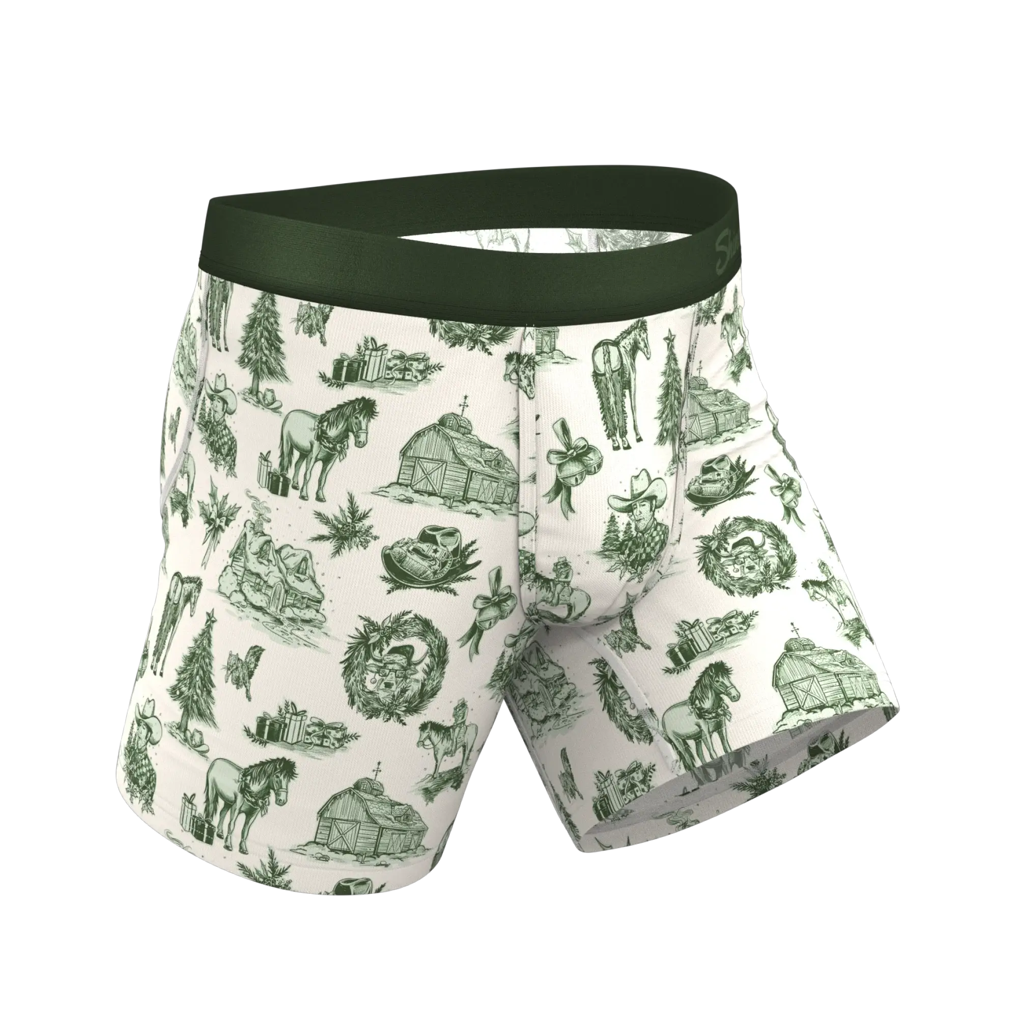 The Western Wonderland | Western Toile Ball Hammock® Pouch Underwear - Shinesty - Flyclothing LLC