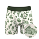 The Xmas In Texas | Western Toile Ball Hammock® Pouch Underwear