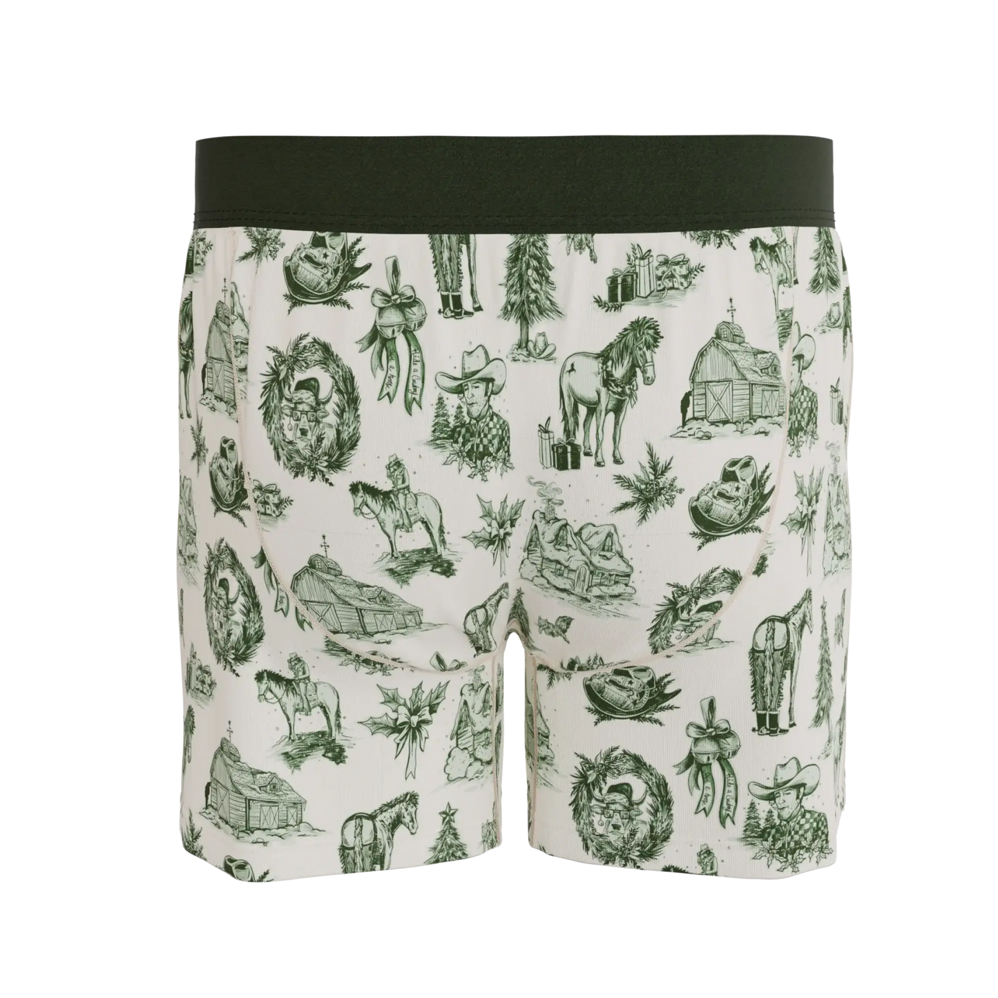 The Western Wonderland | Western Toile Men’s Boxers - Shinesty - Flyclothing LLC