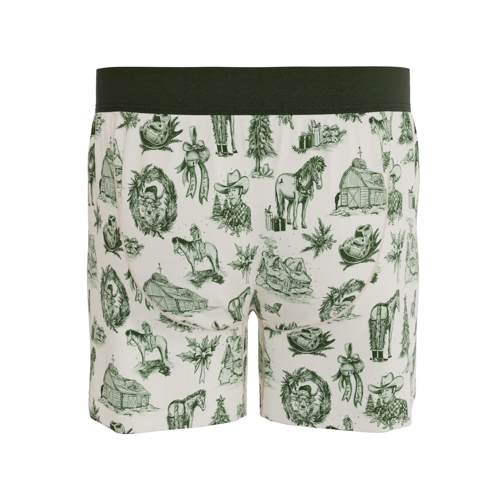 The Western Wonderland | Western Toile Men’s Boxers - Shinesty - Flyclothing LLC