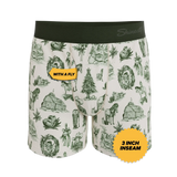 The Western Wonderland | Western Toile Men’s Boxers - Shinesty - Flyclothing LLC