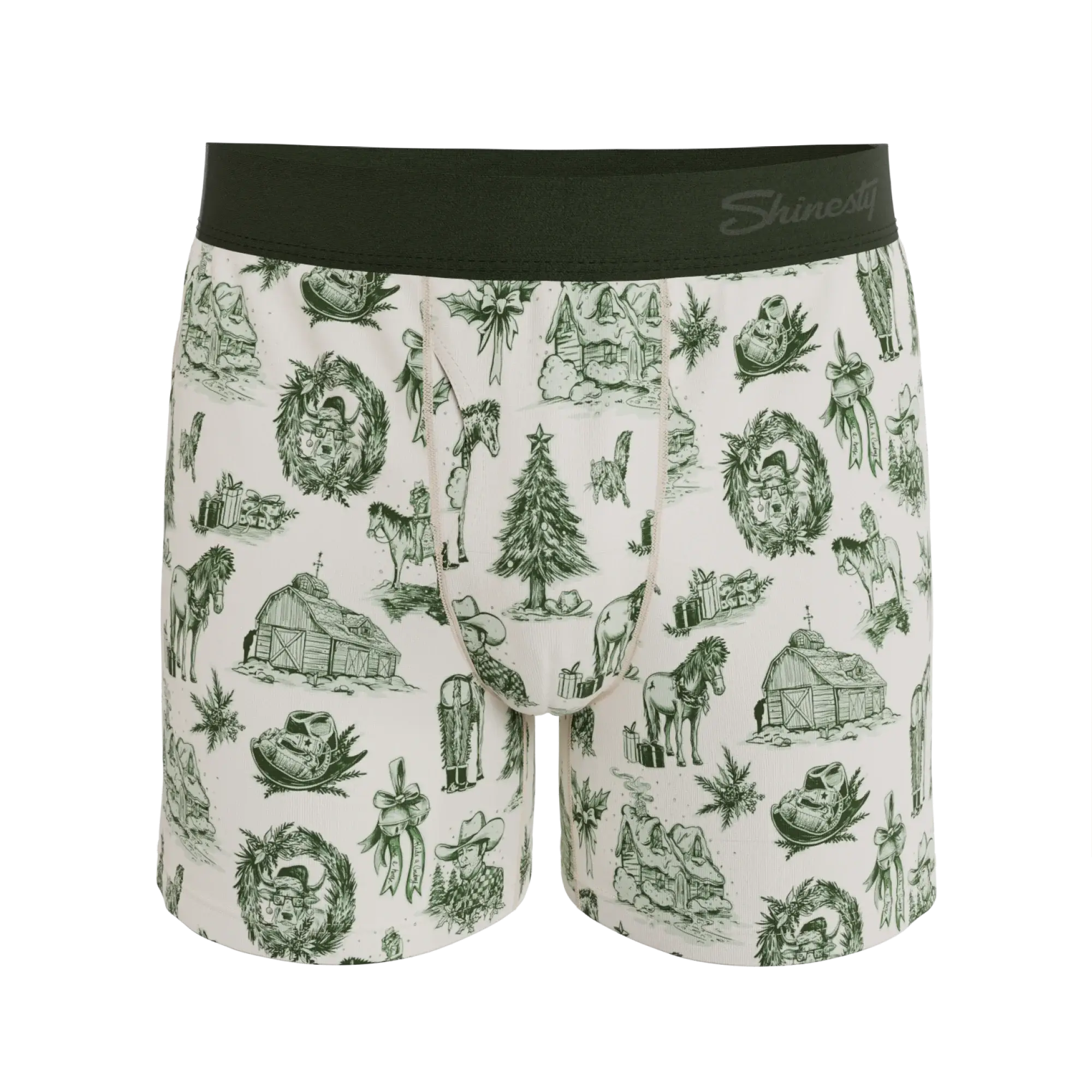 The Western Wonderland | Western Toile Men’s Boxers - Shinesty - Flyclothing LLC