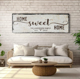 Home Sweet Home Sign - Tailored Canvases - Flyclothing LLC