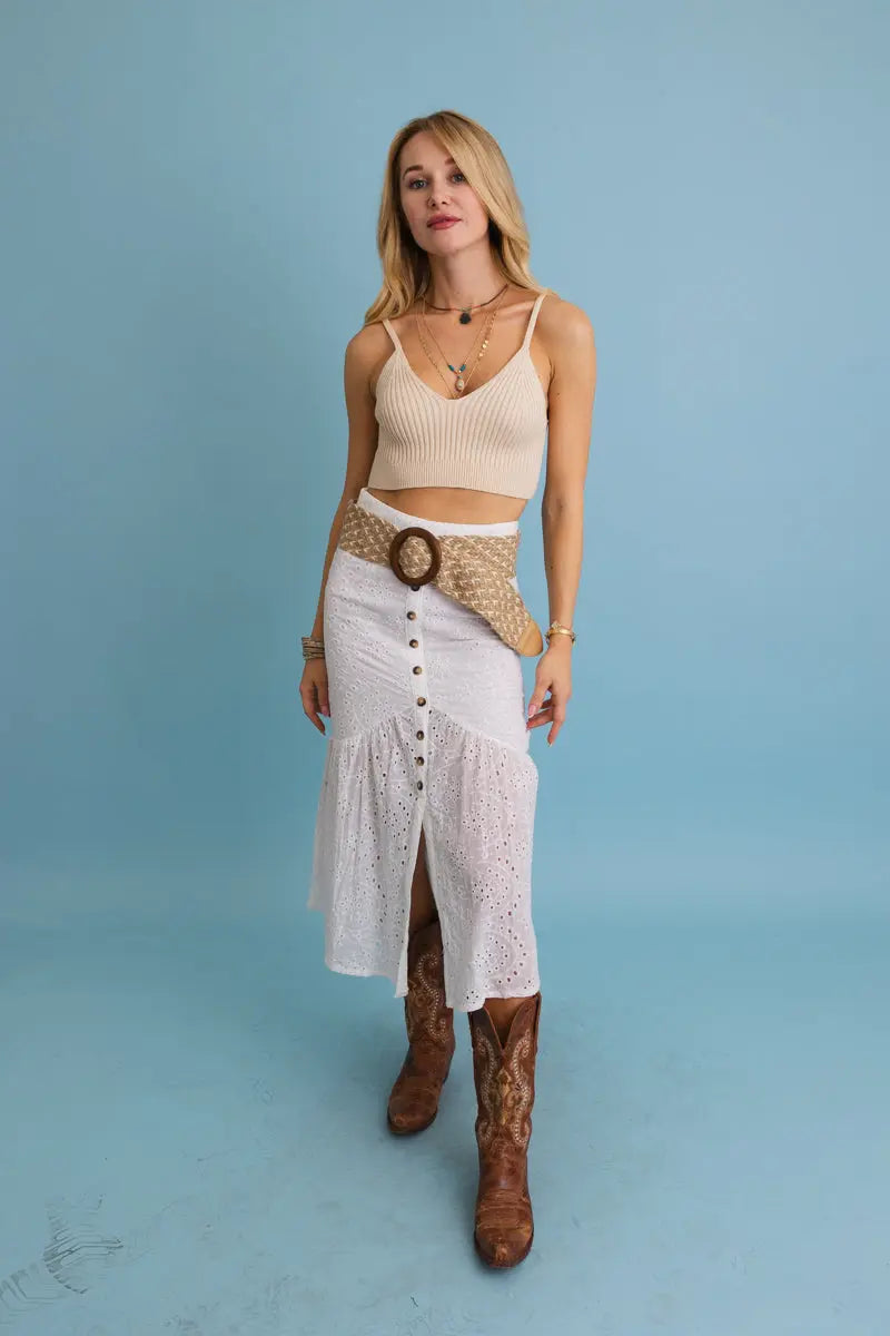 Bohemian Wide Natural Jute Waist Belt - Boho Clothing and Accessories - Flyclothing LLC
