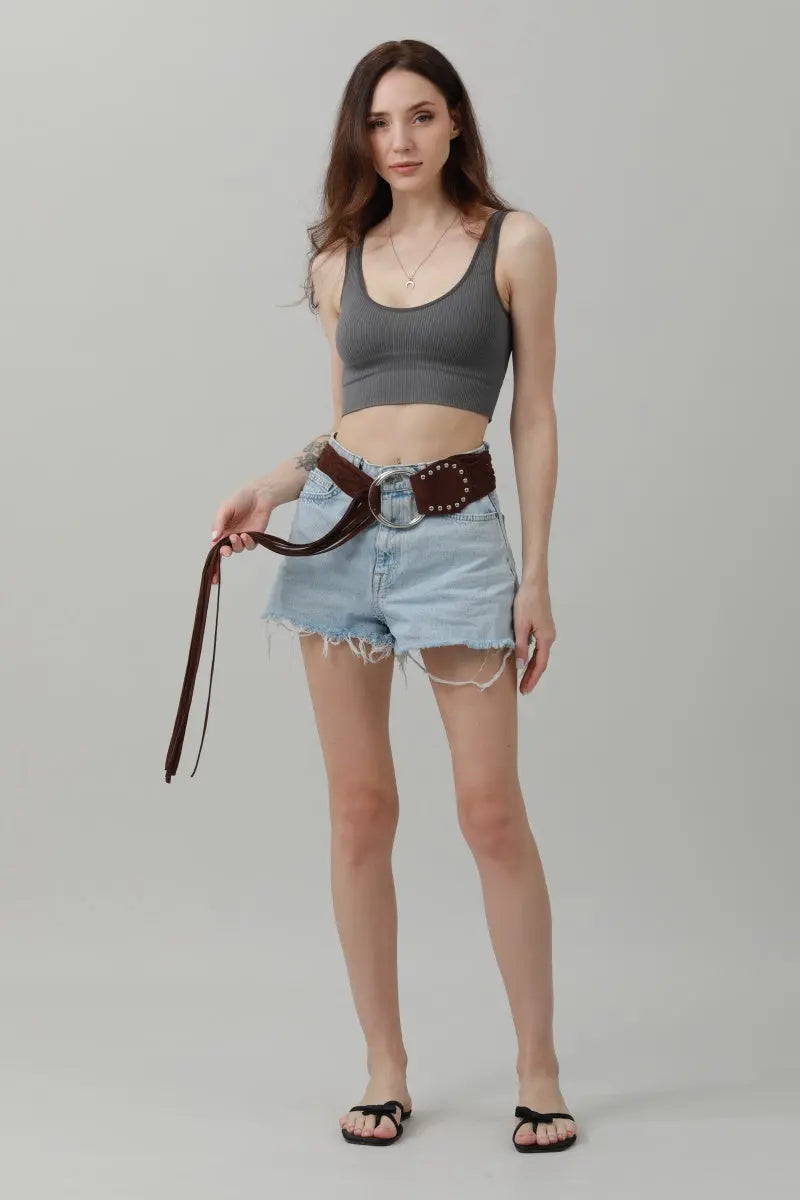 Long Fringe Waist Cincher – Vintage Draped Sash Belt 🌟🤠 - Boho Clothing and Accessories - Flyclothing LLC