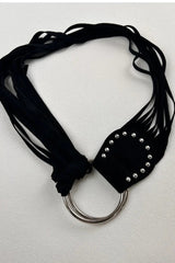 Long Fringe Waist Cincher – Vintage Draped Sash Belt 🌟🤠 - Boho Clothing and Accessories - Flyclothing LLC