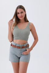 Bohemian Celestial Turquoise Belt – Vintage Style, Celestial Charm ✨🌙 - Boho Clothing and Accessories - Flyclothing LLC
