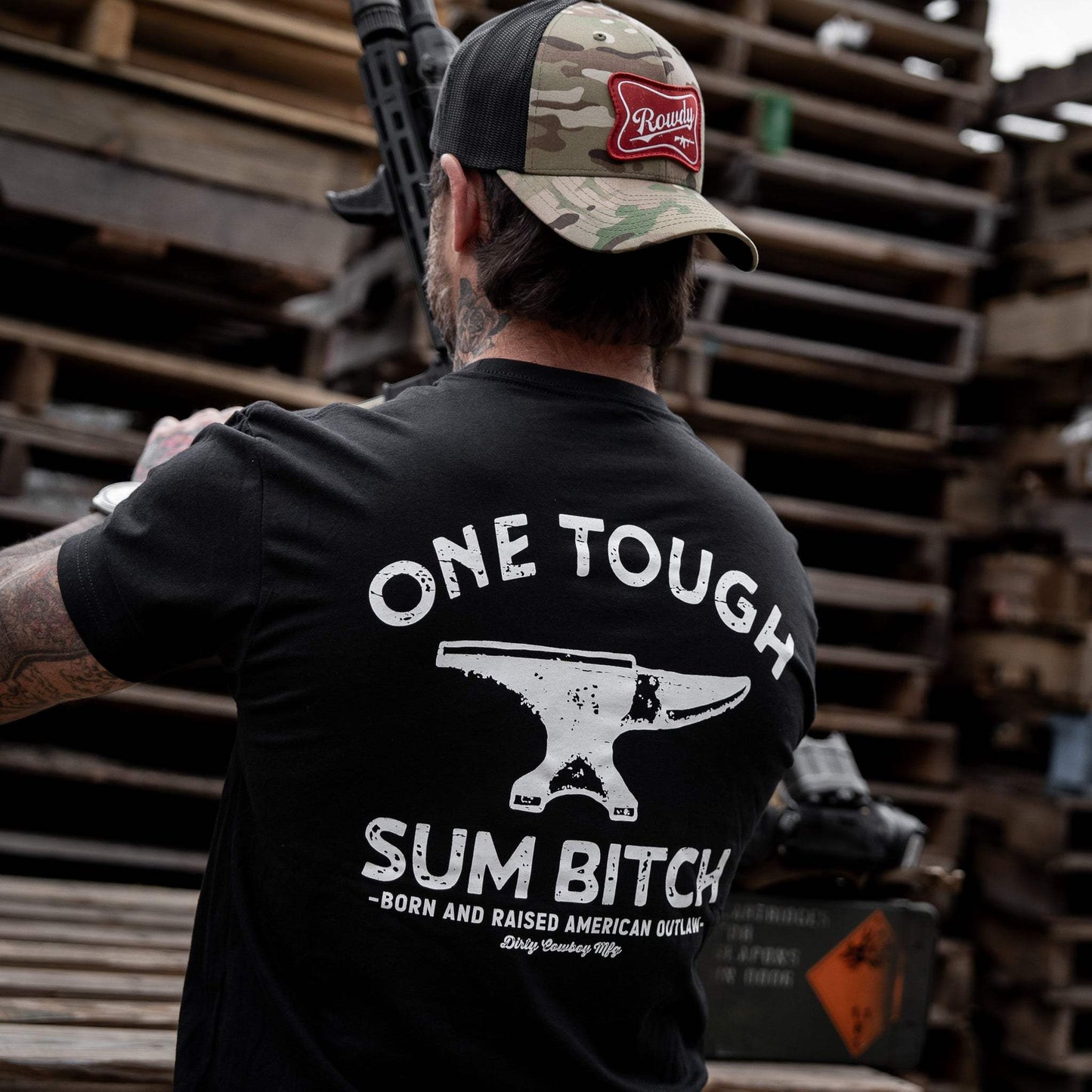One Tough Sum Anvil Men's T-Shirt - DIRTY COWBOY USA - Flyclothing LLC