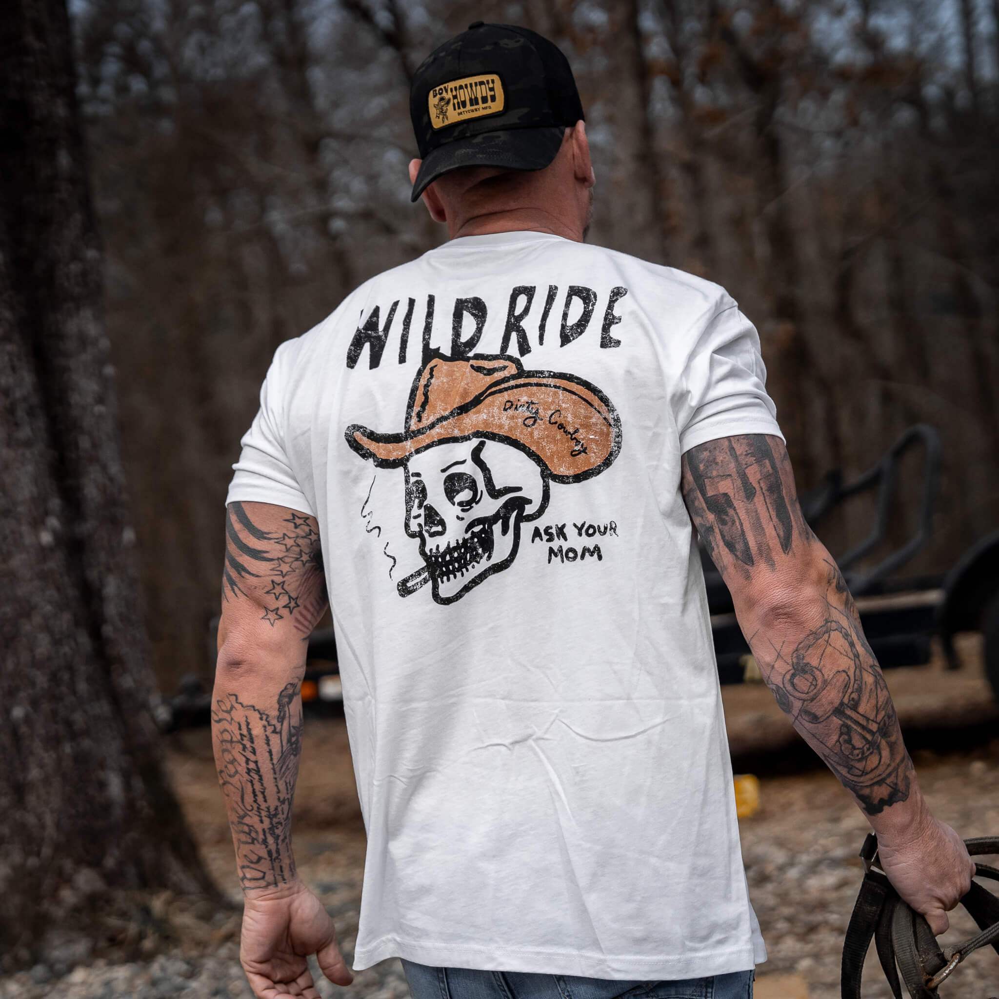 Wild Ride Men's T-Shirt - DIRTY COWBOY USA - Flyclothing LLC