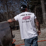 I Might Be Ugly But My Tattoos Ain't Men's T-Shirt - DIRTY COWBOY USA - Flyclothing LLC