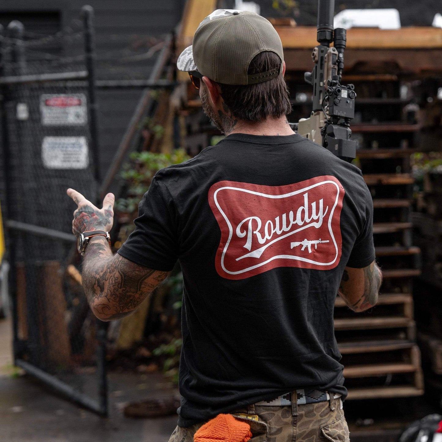 Rowdy Men's T-Shirt - DIRTY COWBOY USA - Flyclothing LLC