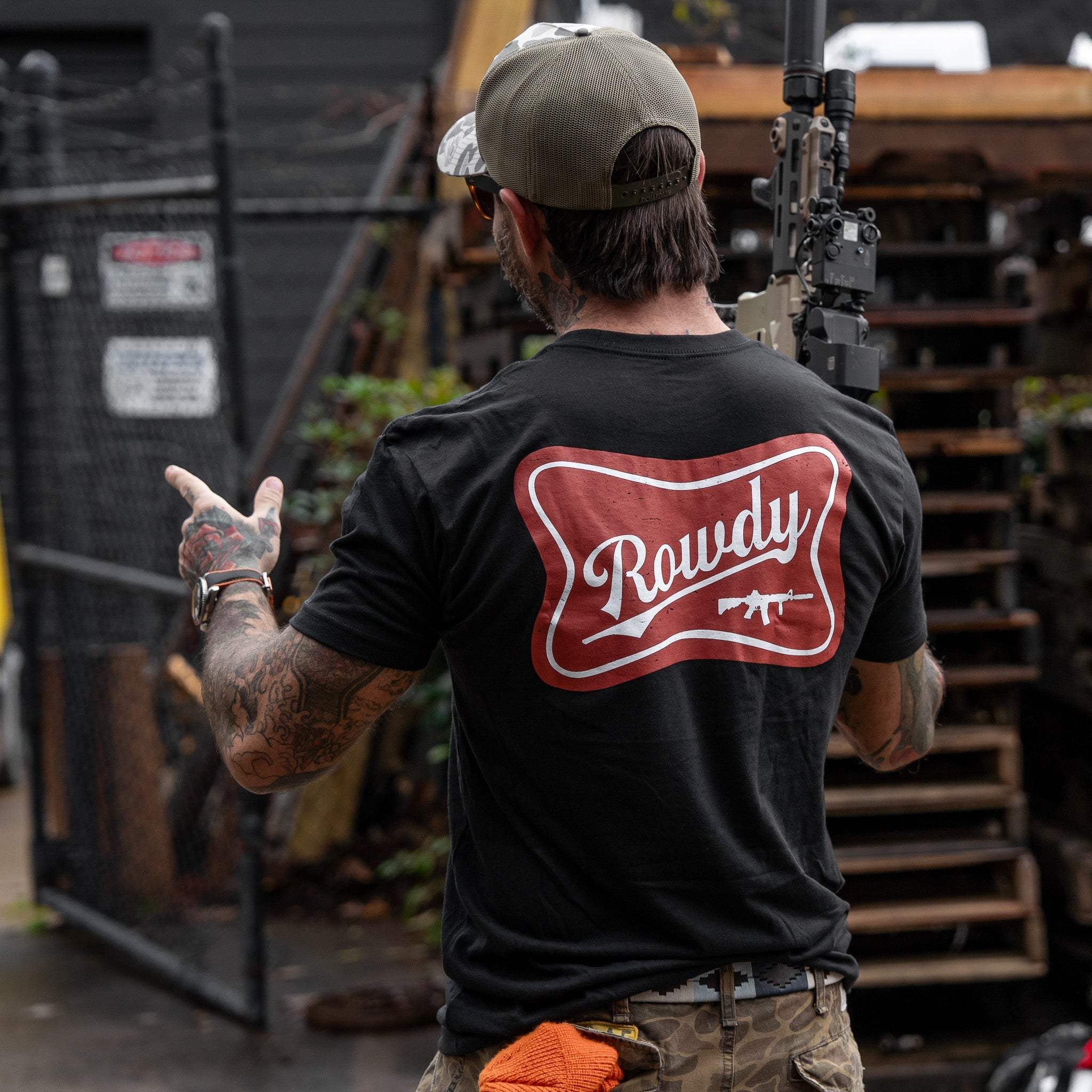 Rowdy Men's T-Shirt - DIRTY COWBOY USA - Flyclothing LLC