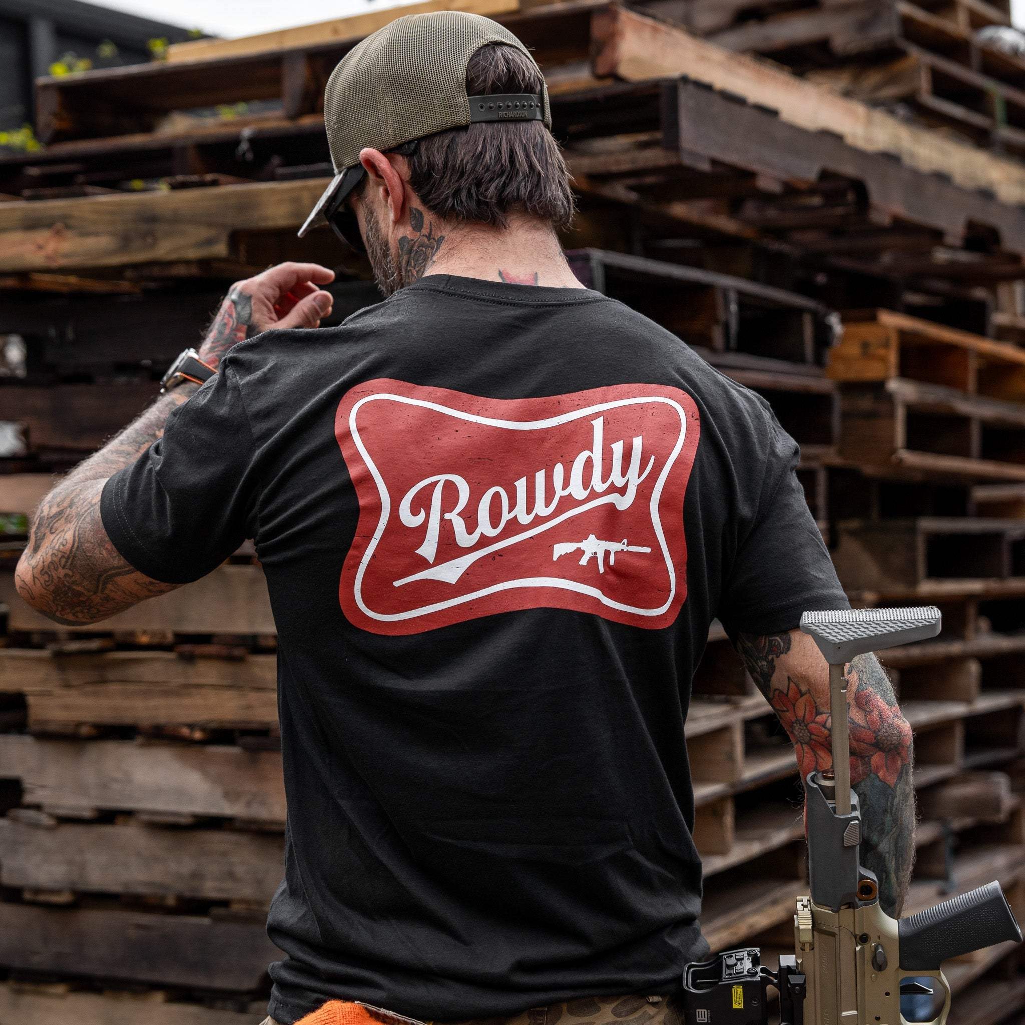 Rowdy Men's T-Shirt - DIRTY COWBOY USA - Flyclothing LLC