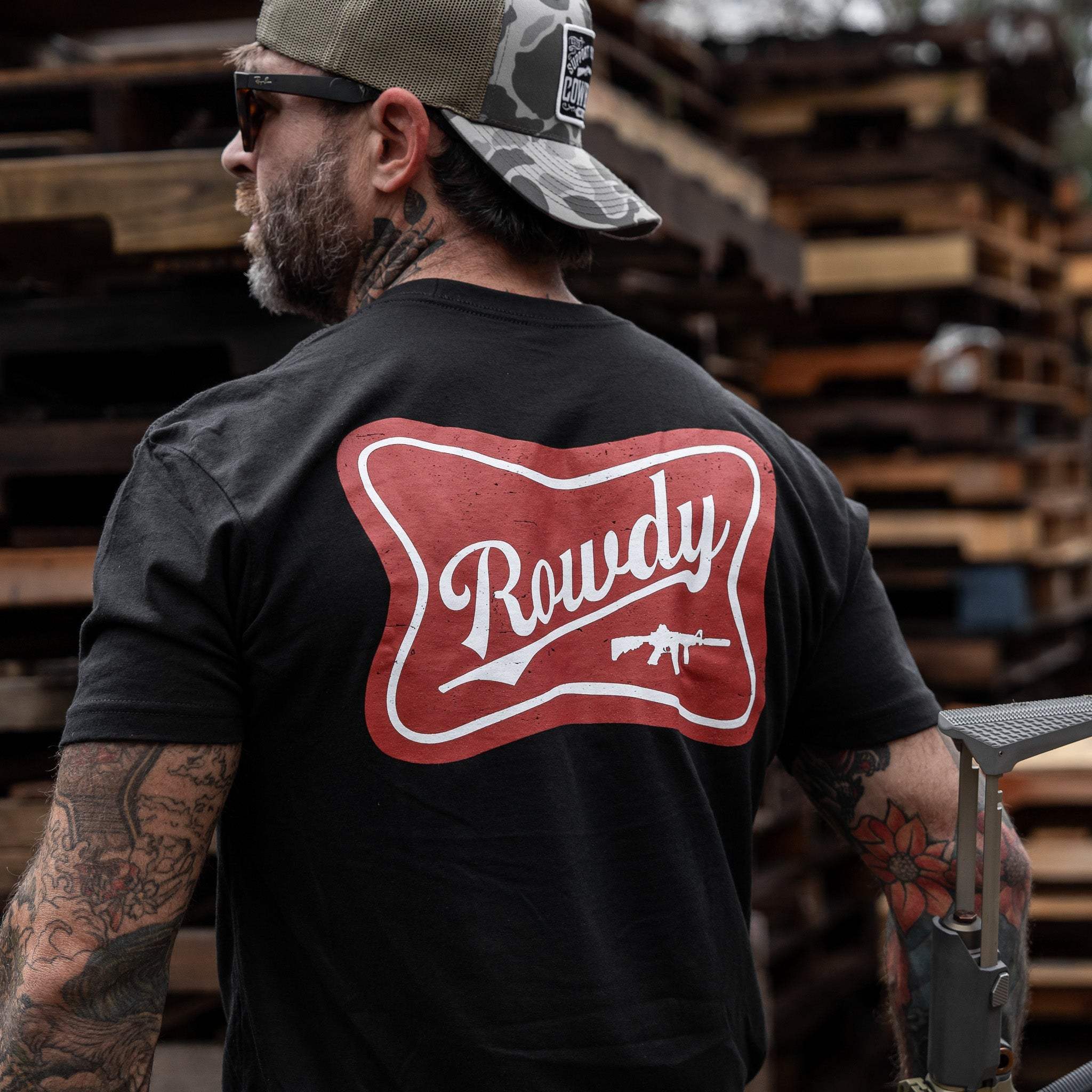 Rowdy Men's T-Shirt - DIRTY COWBOY USA - Flyclothing LLC