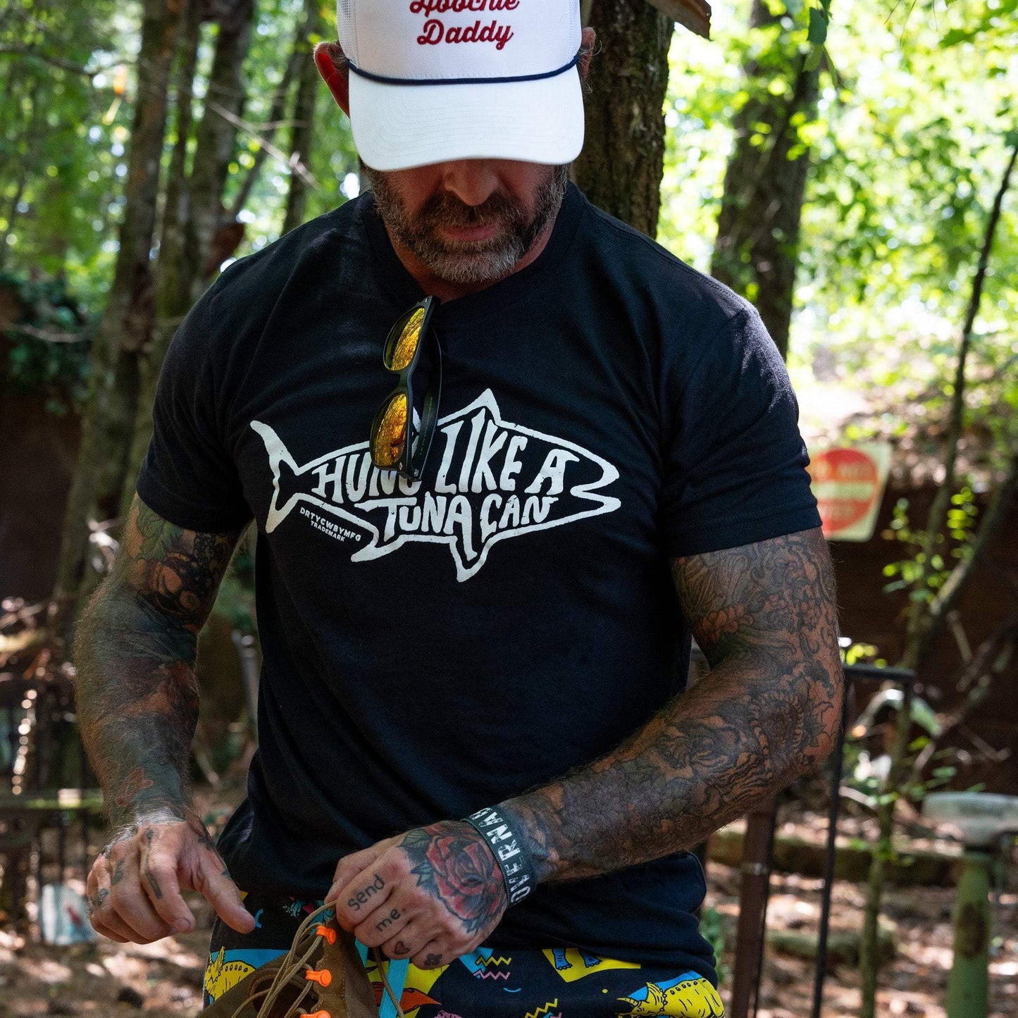 Hung Like A Tuna can Men's T-Shirt - DIRTY COWBOY USA - Flyclothing LLC