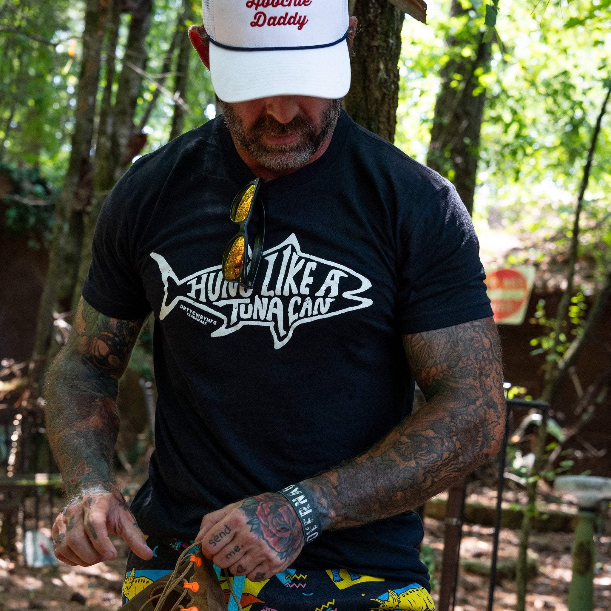 Hung Like A Tuna can Men's T-Shirt - DIRTY COWBOY USA - Flyclothing LLC