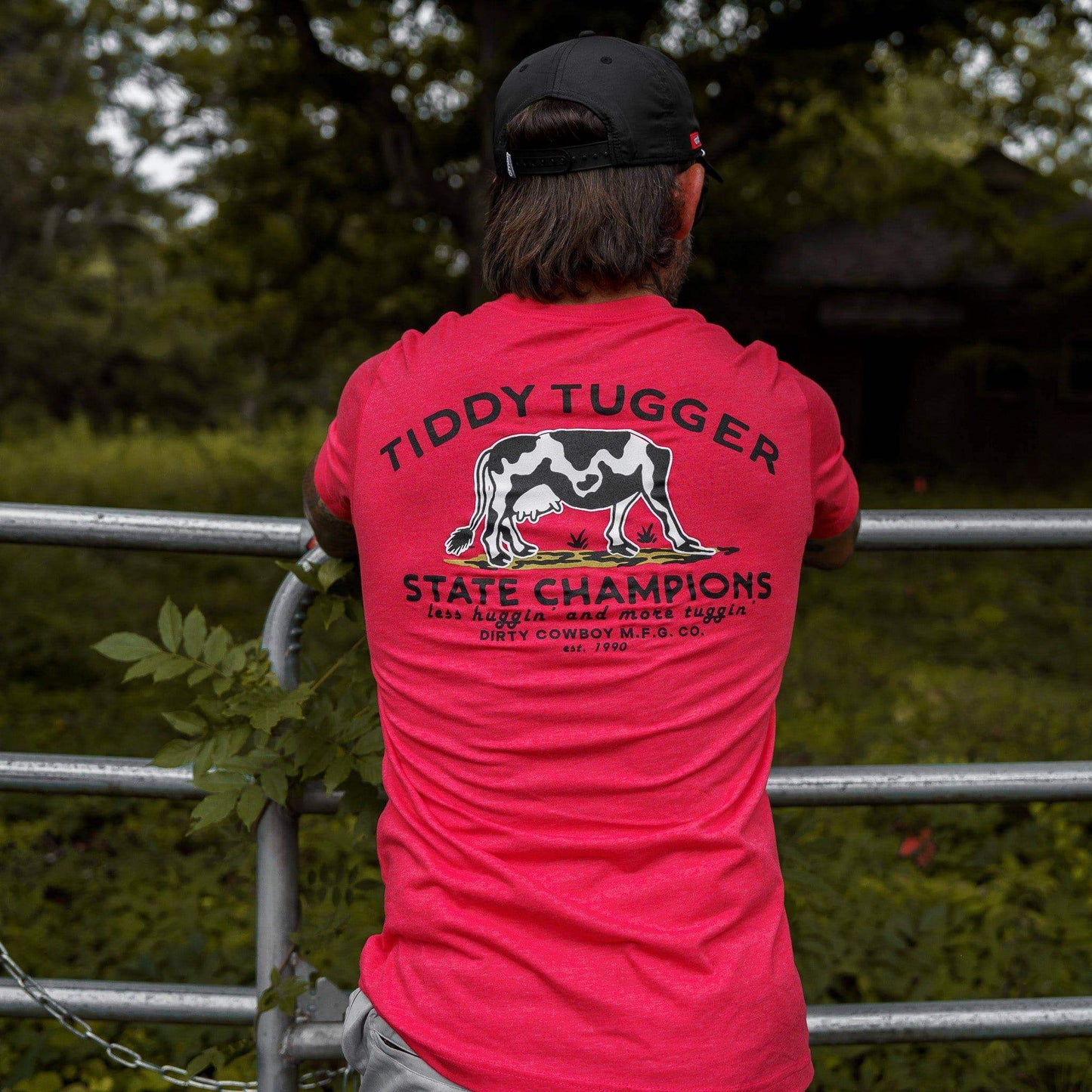 Tiddy Tugger State Champions Men's T-Shirt - DIRTY COWBOY USA - Flyclothing LLC