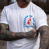 Hooked On Quack Duck Hunting Club Men's T-Shirt - DIRTY COWBOY USA - Flyclothing LLC