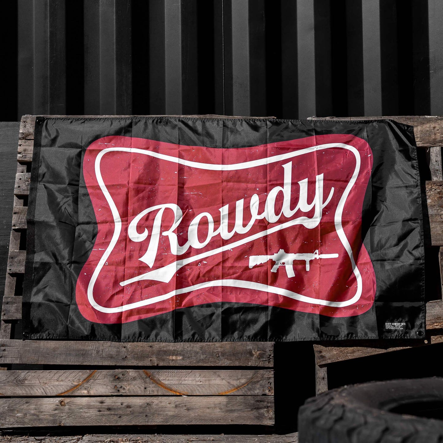 Rowdy Flag - DIRTY COWBOY USA - Flyclothing LLC