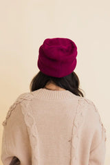 Cozy Up Trendy Chunky Knit Slouch Beanie