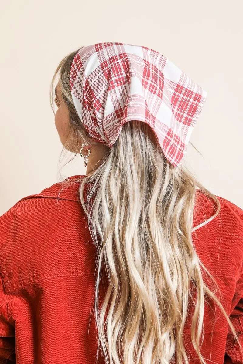 Triangle Flannel Headscarf